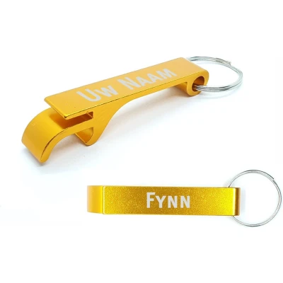 Afbeelding van Bieropener Met Naam Fynn