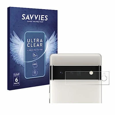 Afbeelding van Savvies (6 Stuks) Schermbeschermer voor Google Pixel 6 Pro (ALLEEN Camera Lens) Screen Protector Ultra Transparant