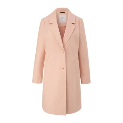 Afbeelding van QS Mantel, Dames, Maat: XL, Pfirsich