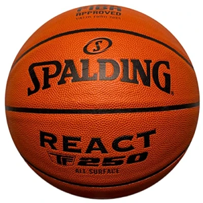 Afbeelding van Spalding React TF 250 Ball 76968Z, Unisex, Oranje, basketbal, maat: 6