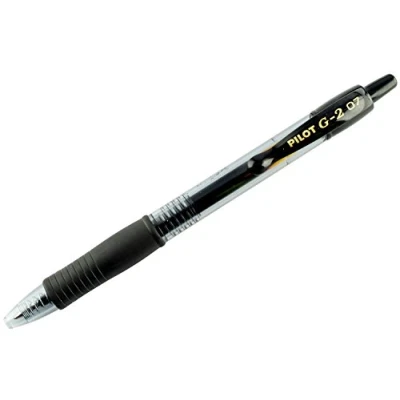Afbeelding van Gelschrijver PILOT G2 zwart 0.4mm