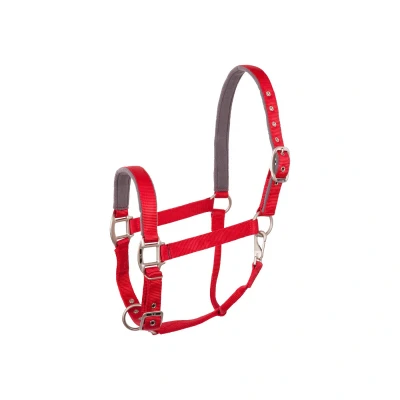 Afbeelding van BR Halster Event Pony Florid Red Rood