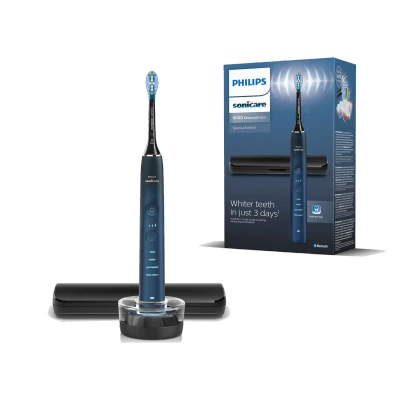 Afbeelding van Philips HX9911/88 Electric TOOTHBRUSH, DC SMART, Elektrische tandenborstel, Maat: One Size, Schwarz/blau