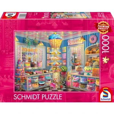 Afbeelding van Schmidt Spiele 59785 Kleurrijke bakkerij, puzzel met 1000 stukjes, meerkleurig