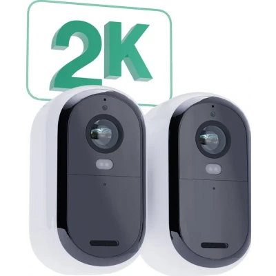 Afbeelding van Arlo Essential 2K Outdoor Beveiligingscamera 2 Pack