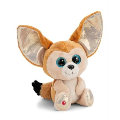 Afbeelding van Knuffel GLUBSCHIS fennec vos 15cm bruin Zacht speelgoed gemaakt van pluche, schattig pluchen knuffeldier om mee te knuffelen en spelen, voor kinderen volwassenen, geweldig geschenkidee