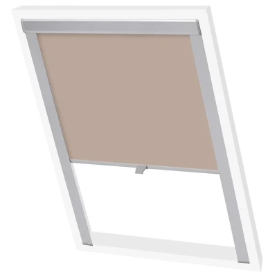 Afbeelding van Rolgordijn verduisterend beige P06/406