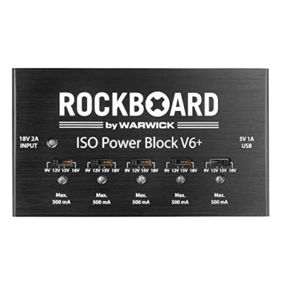 Afbeelding van RockBoard ISO Power Block V6+ multi voeding voor effectpedalen
