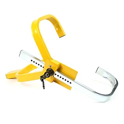 Afbeelding van XPOtool wielklem met veiligeheidsslot 2 sleutels bandbreedte 225mm wielen 13 15&quot;
