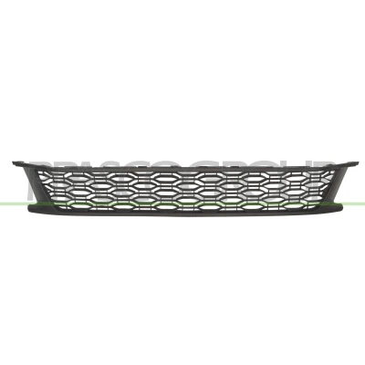 Afbeelding van PRASCO DA2282120 Bumper Grill Voor DACIA: Sandero II 1.0 SCe 75, 1.5 dCi 75 / Blue 1.2, 1.2 LPG, TCe 90, dCi, 1.6, 90 LPG 2012