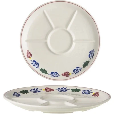 Afbeelding van Boerenbont Fondue Gourmet bord 23cm , 1 stuks