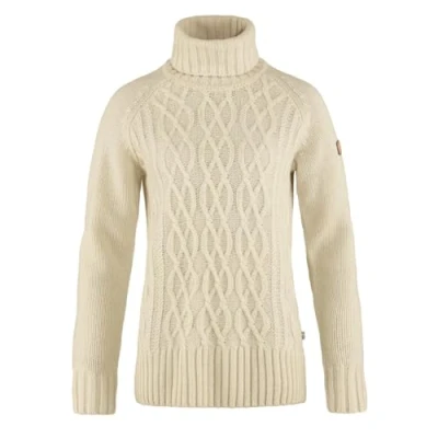 Afbeelding van Fjällräven ÖVIK Cable Trui, Dames, Maat: Medium, Chalk white