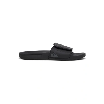 Afbeelding van Quiksilver RIVI Slide Adjust Badslippers, Heren, Maat: 45, Black/grey/black Kunststof