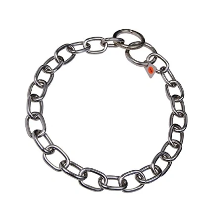 Afbeelding van Sprenger Halsketting Met Halflange Schakels Voor Hondenkettingen Zilver 51 cm