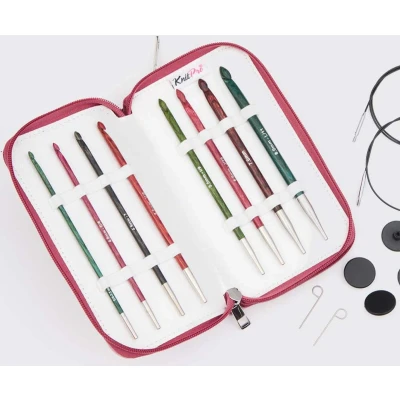 Afbeelding van KnitPro Dreamz Tunische haaknaaldenset Deluxe