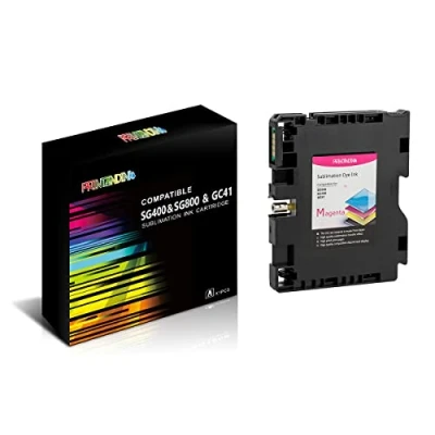 Afbeelding van PRINTANDINK Sublimatie inkt compatibel met Sawgrass Virtuoso SG400 SG800 Ricoh Aifcio SG3100 SG3110 SG7100 Transfer DYE inktpatronen (Magenta)