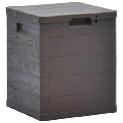 Afbeelding van Opbergbox voor in de tuin 90 L bruin
