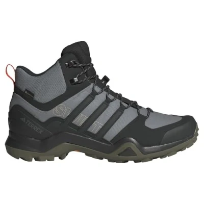 Afbeelding van adidas Terrex Swift R2 Mid Gore tex wandelschoenen voor heren, niet voetbal, Ch Solid Grey Core Zwart Olijf Strata, 39 1/3 EU