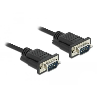 Afbeelding van Delock Seriële kabel RS 232 Sub D9 mannelijk naar 10 m De