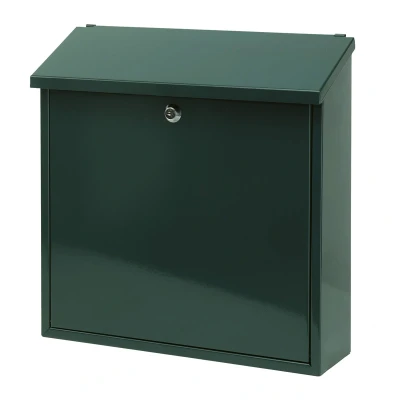 Afbeelding van Basic wandbrievenbus Malagan Groen