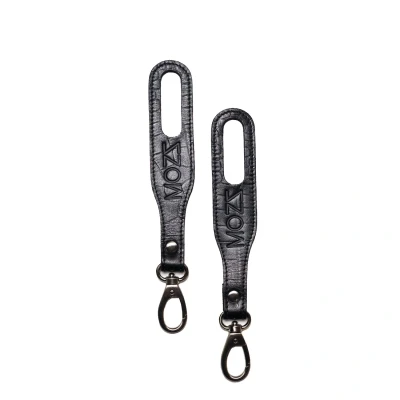 Afbeelding van Mozz Savanna Croco Stroller Straps black Luiertas