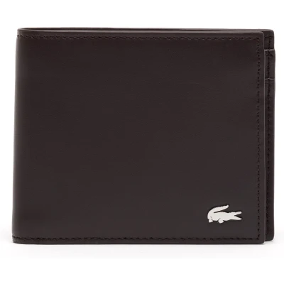 Afbeelding van Lacoste Billfold COIN Portemonnee, Heren, Maat: One Size, Marron