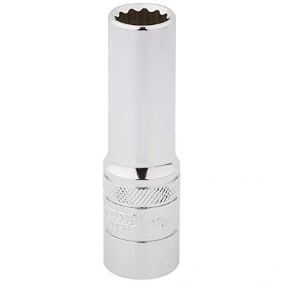 Afbeelding van Draper 33732 1/2&quot; vierkante aandrijving Hi Torq 12 punt diepe socket, 13 mm grootte, blauw