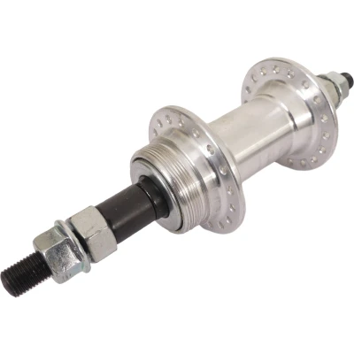 Afbeelding van Freewheel achternaaf met vaste as 36 gaats aluminium