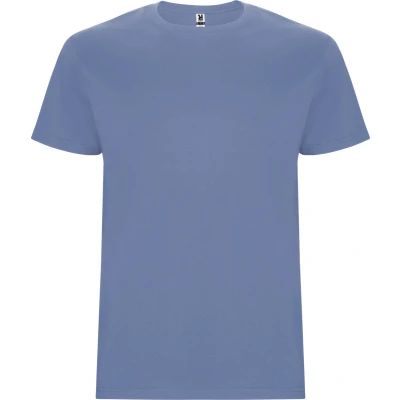 Afbeelding van T shirt unisex met korte mouwen &#039;Stafford&#039; Denimblauw 11/12 jaar