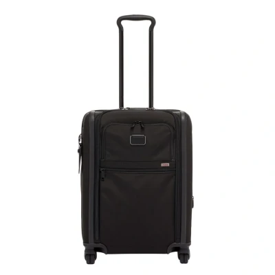 Afbeelding van Tumi Alpha Continental Dual Access 4 Wheeled Carry On black Zachte koffer