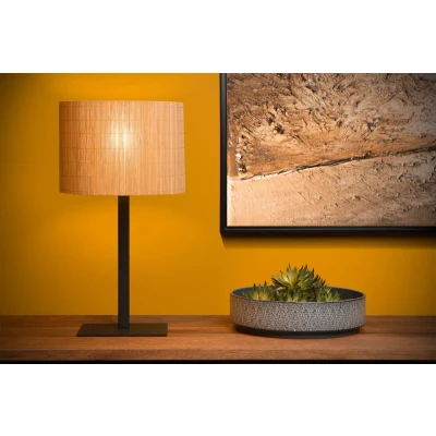 Afbeelding van Lucide MAGIUS Tafellamp Ø 28 cm 1xE27 Licht hout