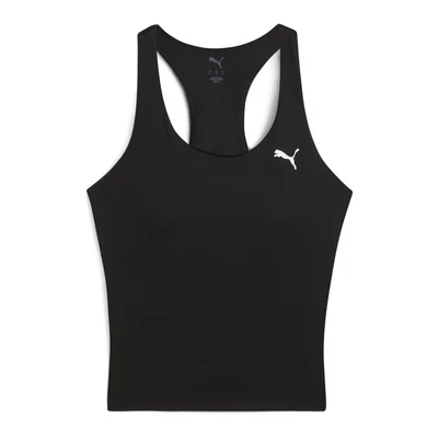 Afbeelding van TAD ESSENTIALS 2 in 1 tanktop voor Dames, Zwart/Wit, Maat 3XL PUMA