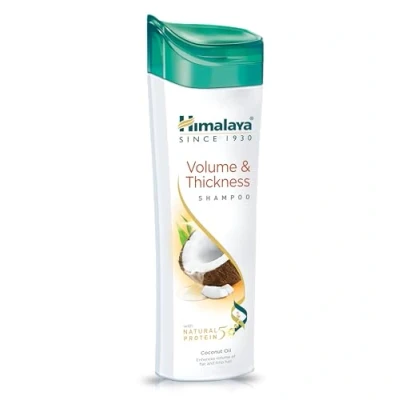 Afbeelding van Himalaya volume en dikteshampoo met kokosolie, geeft volume, zichtbaar dik veerkrachtig haar, 400 ml