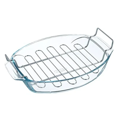 Afbeelding van Ovenschaal Pyrex Irresistible Transparant Glas (39 x 27 cm)