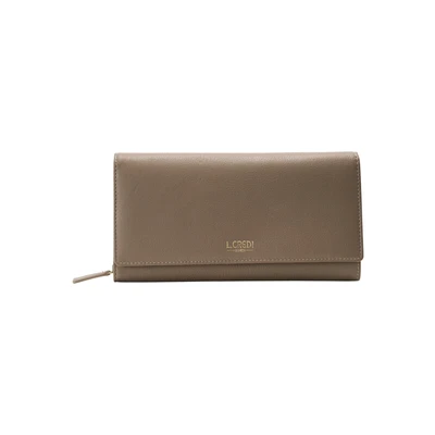 Afbeelding van L.CREDI Evelyn Portemonnee, Dames, Maat: One Size, Taupe