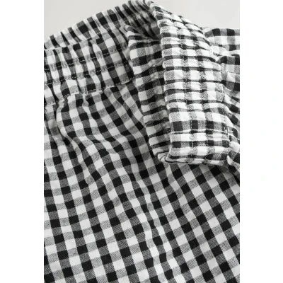 Afbeelding van Next Broek zwart / wit