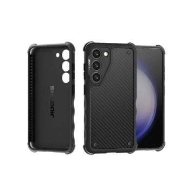 Afbeelding van Samsung by SHLDAir S24 Robuuste hoes, ontworpen voor Samsung, zwart