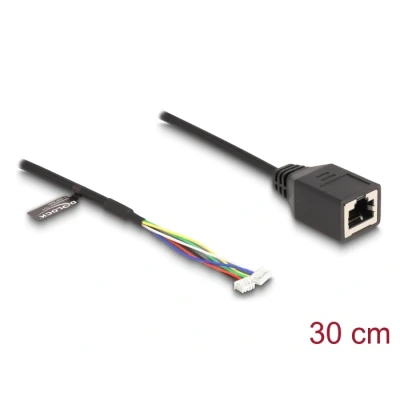 Afbeelding van Delock Kabel RJ45 Buchse zu Pfostenbuchse 1,25 mm 4 Pin und Pfostenbuc