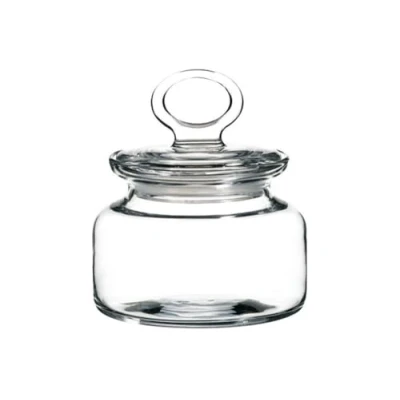 Afbeelding van Dajar glazen pot met deksel, glas, 0,5 l, transparant, 13,6 x 11,8 cm