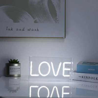 Afbeelding van iTOTAL neon LED light &quot;LOVE&quot; Sfeerverlichting wandlamp ideaal voor studenten mancave decoratie XL2762