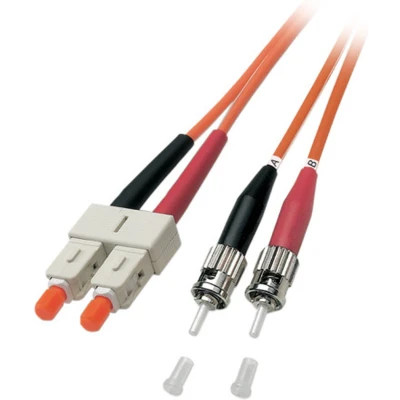 Afbeelding van Glasvezelkabel OM2 ST/SC 10 meter (Duplex, 50/125μm)