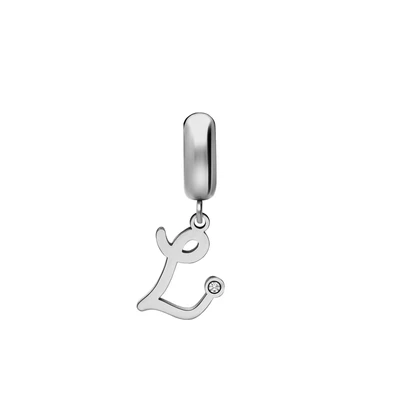 Afbeelding van Lucardi Basic Hanger silvercoloured, Dames, Maat: One Size, Silver/coloured