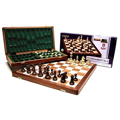 Afbeelding van Schaakset Tournament 5 Hout 48 x cm