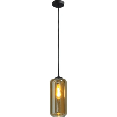 Afbeelding van Masterlight Quinto smoke Hanglamp Zwart 2260 05 5