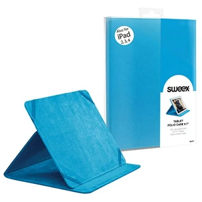Afbeelding van Tablet Folio Case 9.7i Blue. AdjustableStand. Universal