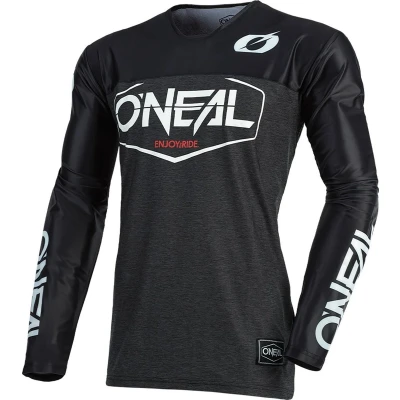 Afbeelding van O&#039;NEAL Jersey Enduro Motorcycle Sneldrogend en lichtgewicht prestatiemateriaal, met grote bewegingsvrijheid, Slim Fit gesneden Mayhem Hexx Volwassen Zwart Maat XL