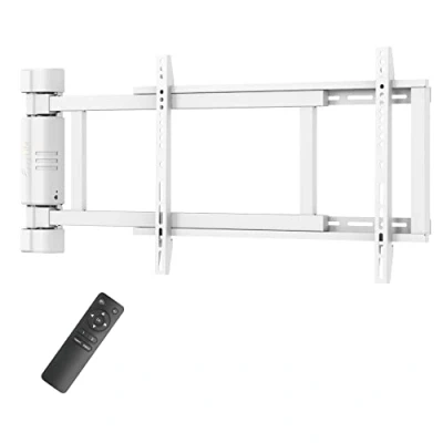 Afbeelding van VAR Listing EasyLife TV wandhouder tot 170 elektrisch draaibaar (wit)