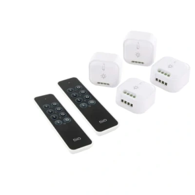 Afbeelding van Kit van 4 verlichtingsmodules en 2 afstandsbedieningen DiO 54859 1.0
