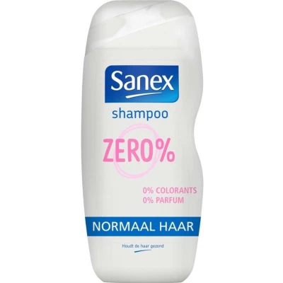 Afbeelding van Sanex Shampoo Zero% Normaal Haar 250 ml