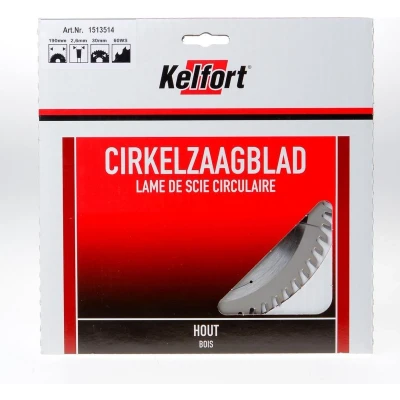 Afbeelding van Kelfort Cirkelzaagblad hardmetaal 56 tanden WS W diameter 190 x 2.8 30mm